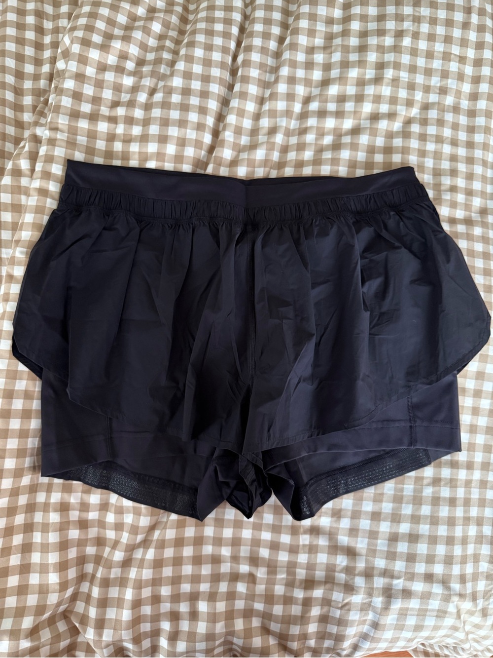 Translucent 2 in 1 high rise short 3”
